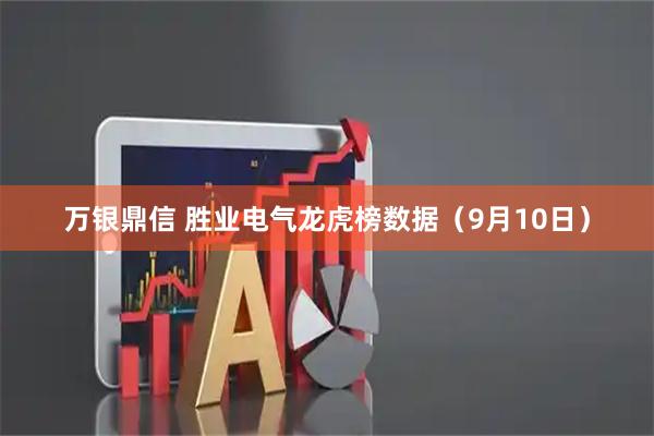 万银鼎信 胜业电气龙虎榜数据（9月10日）